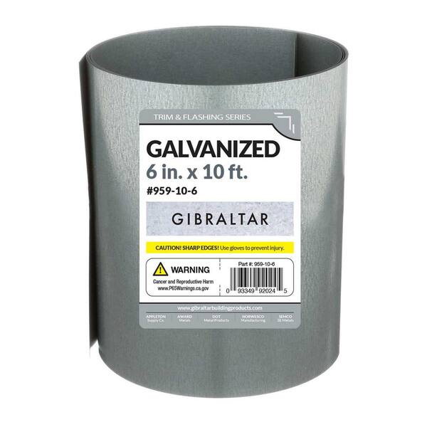 Gibraltar Building Products 24 in. x 10 ft. Aluminum Roll Valley