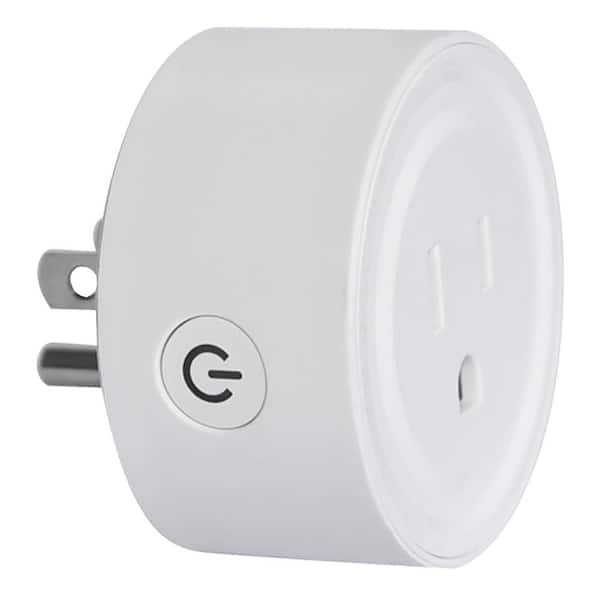 Brilliant Smart Plug - Alexa, Google Assistant and More (Smart Home Control  Required) BHP120US-WH1 - The Home Depot