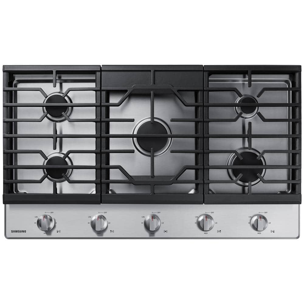 36 Contemporary Gas Cooktop - 5 Burners