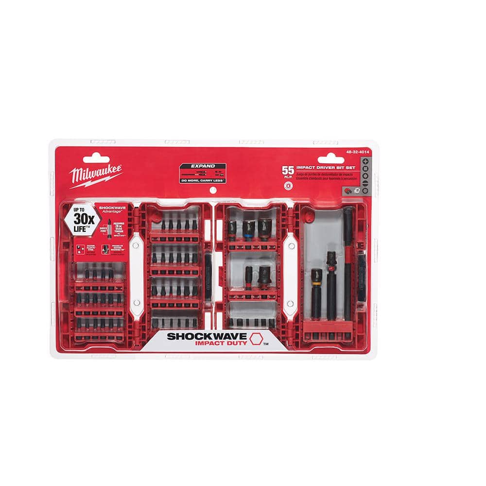 Shockwave Impact Duty Steel Driver Bit Set (55-Piece)
