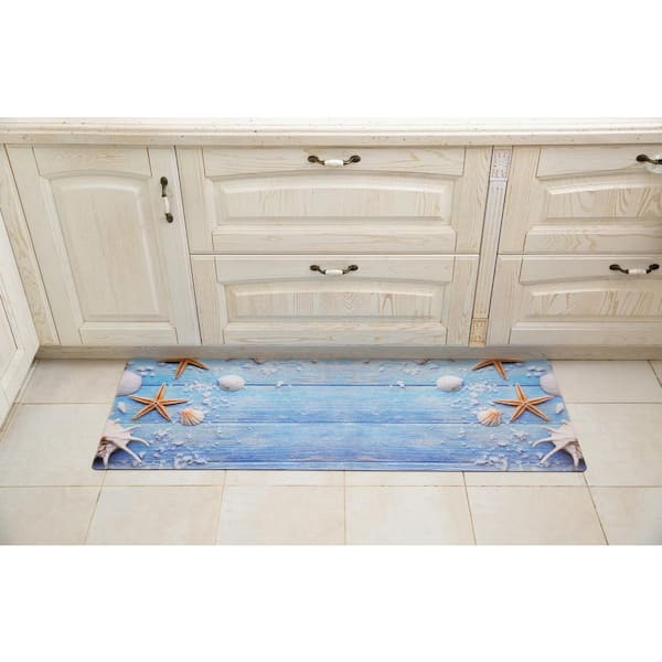 19.6 in. x 55 in. Anti-Fatigue Kitchen Runner Rug Mat