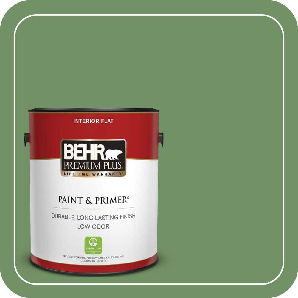 1 gal. #M400-6 Mixed Veggies Flat Low Odor Interior Paint & Primer price history on PriceWatchPro