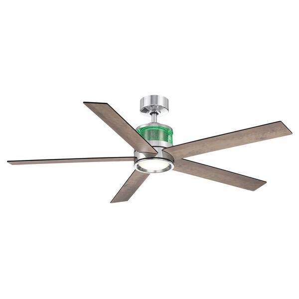 ntm♡ Home Decorators Collection Sereno 56 in. Indoor Chrome DC