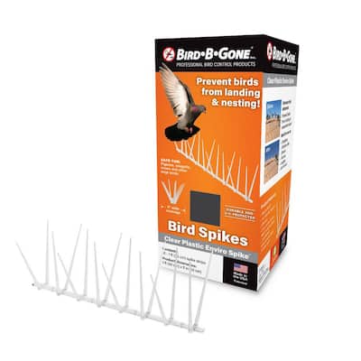 Bird B Gone Enviro Spike 10 ft. x 5 in. Plastic Bird Spikes-100521839