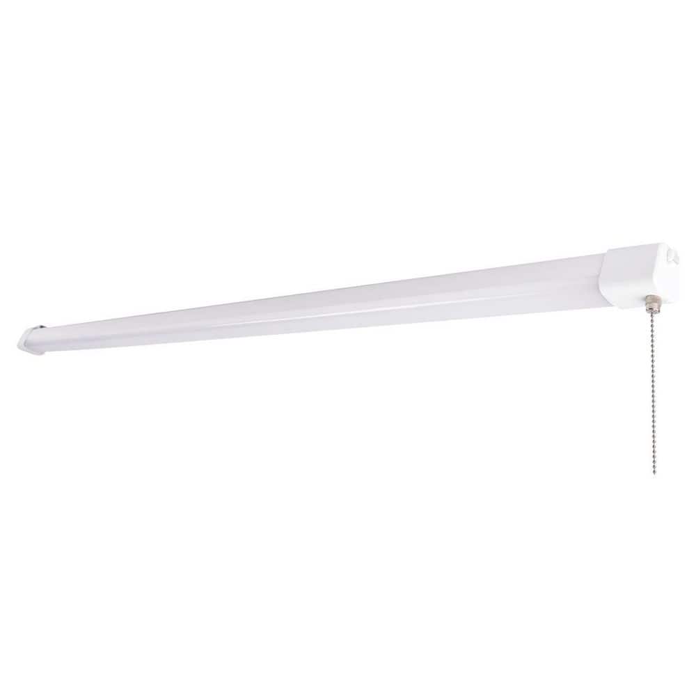 46 in. 52-Watt 4000K Bright White 5000 Lumens Linkable LED Shop Light
