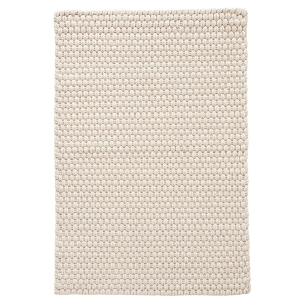 Rope Handwoven Ivory 3 ft. x 8 ft. Outdoor Runner Rug