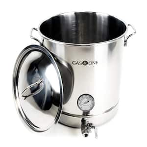 Brew Kettle 40 qt. Stainless Steel Stock Pot