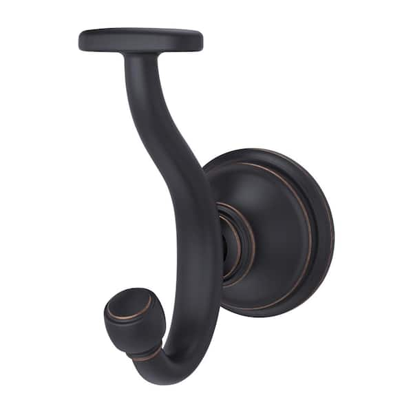 Pfister Tisbury J-Hook Robe Hook in Tuscan Bronze BRH-TB0Y - The Home Depot