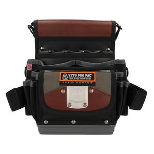 thumbnail interactive-video image 1 of Professional Grade: VETO PRO PAC TP4 Tough Tool Pouch - 20 Vertical Pockets & Tape Strap 1 of 2