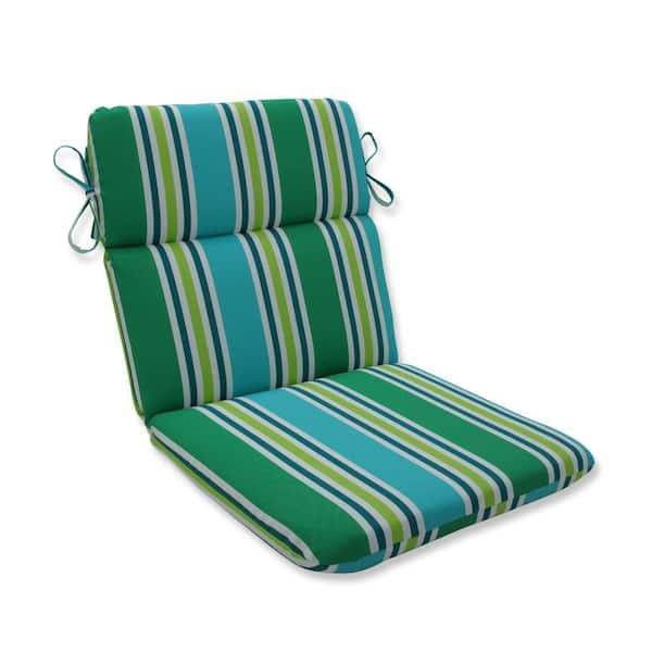 Pillow Perfect Stripe Outdoor/Indoor 21 in W x 3 in H Deep Seat, 1 ...