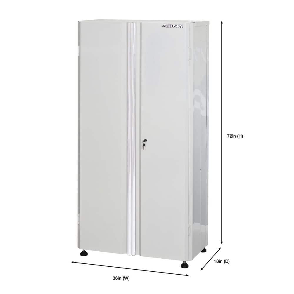 Metal System 36 in. W x 73 in. H x 19 in. D 22-Gauge 3-Shelf Steel Freestan