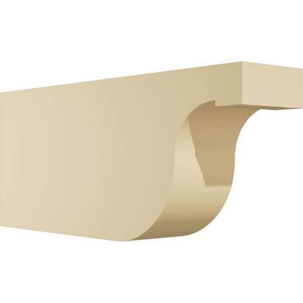 Ekena Millwork Standard Del Monte 5 in. W x 10 in. H x 24 in. D Signature Urethane Rafter Tail Outlooker