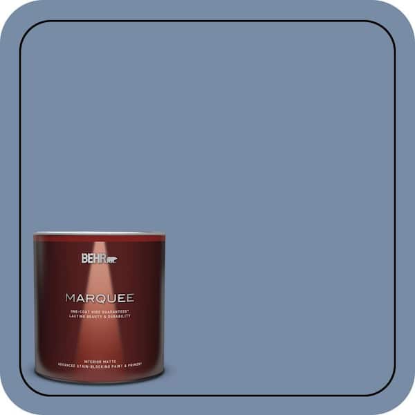 BEHR MARQUEE 1 qt. #590F-5 Magic Spell Matte Interior Paint & Primer