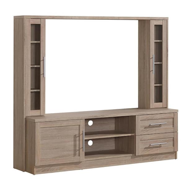 Techni Mobili Sand Entertainment Center with Storage for TV's up to 50 in.