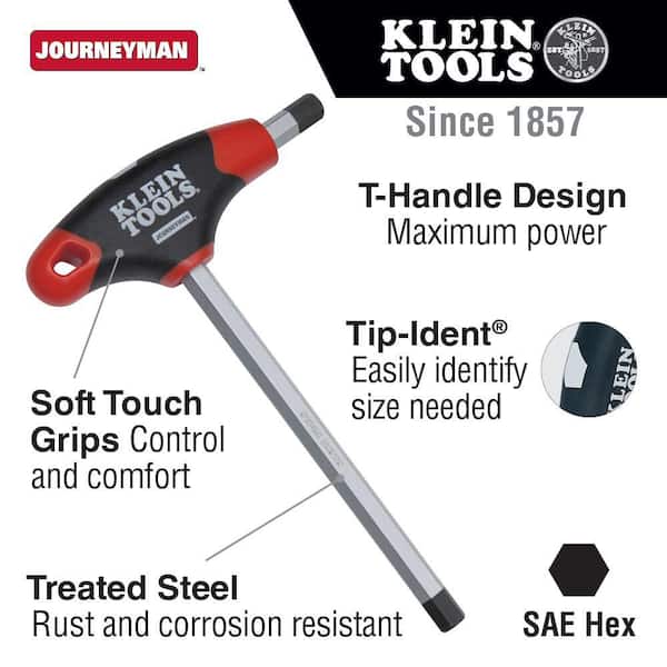 3/32 in. x 9 in. Journeyman T-Handle Hex Key