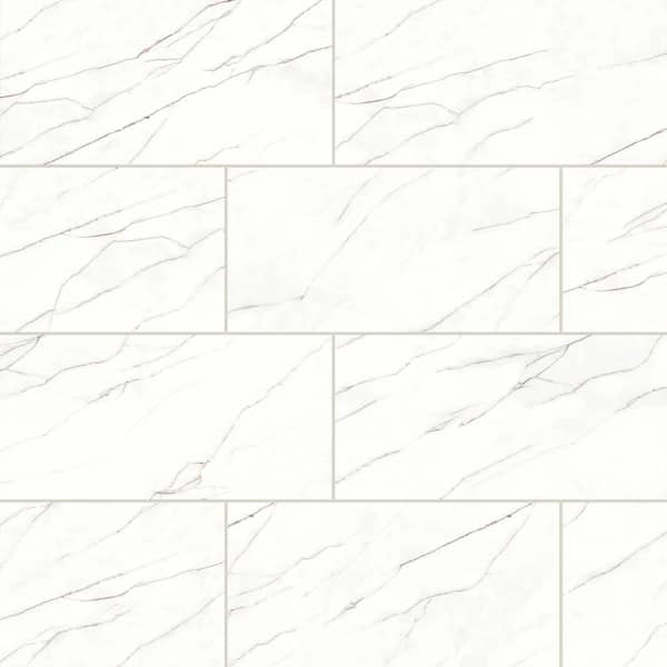 Bedrosians Shandar Rectangular 12 in. x 24 in. Matte Viber Red Porcelain Tile (9.68 sq. ft./Case)
