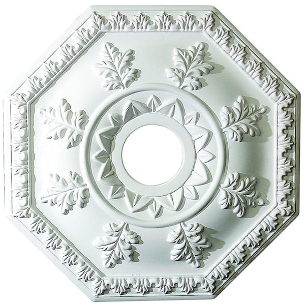 American Pro Decor 18 in. x 1-1/2 in. Leaf Polyurethane Ceiling Medallion