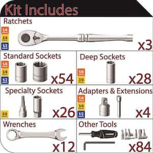 Mechanics Tool Set (211-Piece)