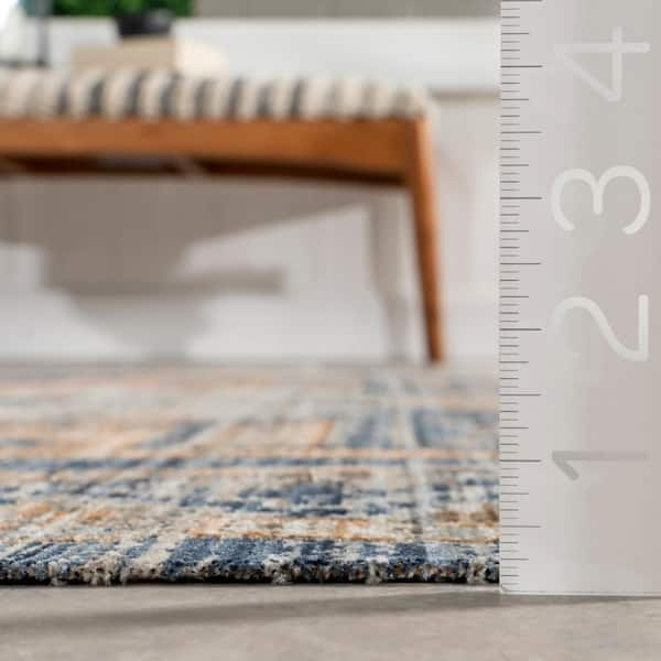 Indoor/Outdoor Washable Rug, 5' x 8' - Blue