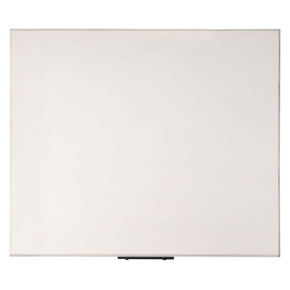 Distressed White Wood Rectangular Storage Accent Table