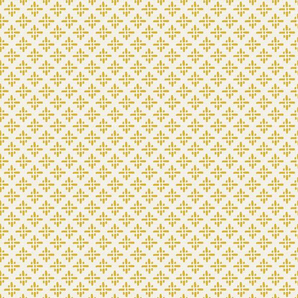 JOULES Joules Beckett Star Antique Gold Matte Non Woven Removable Paste The Wall Wallpaper Sample