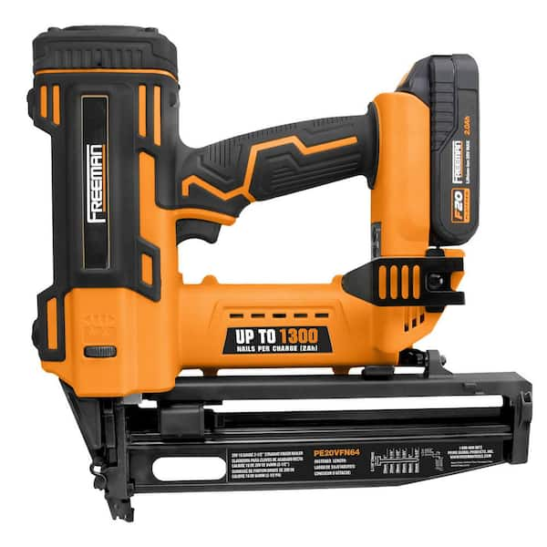 20 volt best sale finish nailer