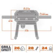 Flatrock Flat Top Grill with Cover