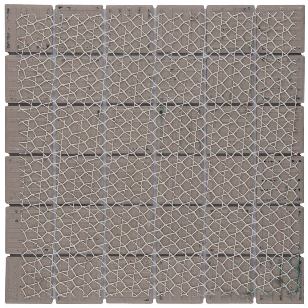 Black and White Porcelain Mosaic Tile for Floor and Wall