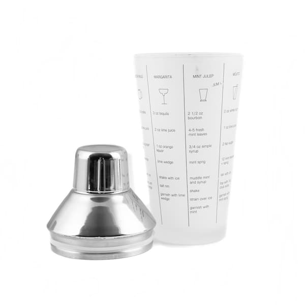Stainless Steel Cocktail Measure Cup Cocktail Glass Mixed Drink