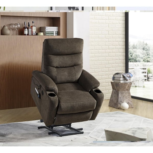 Ebello Power Lift Recliner Chair with Electric Massage and Heat for