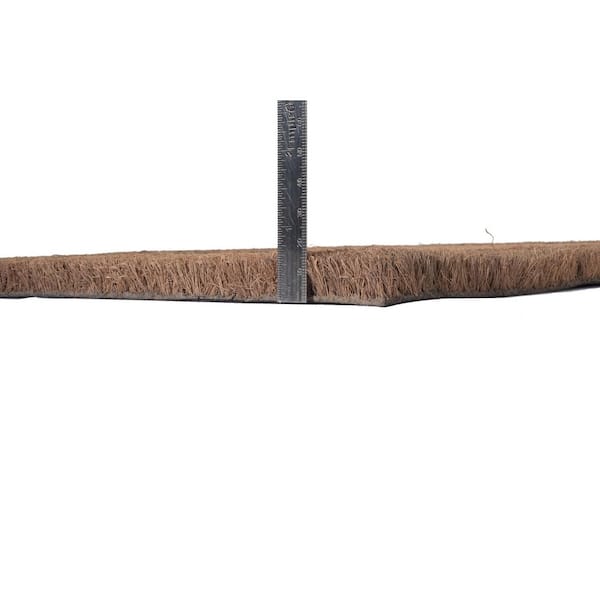 Earthtone Floral Multi Color Daisy 18 in. x 30 in. Coir with PVC Backing Doormat