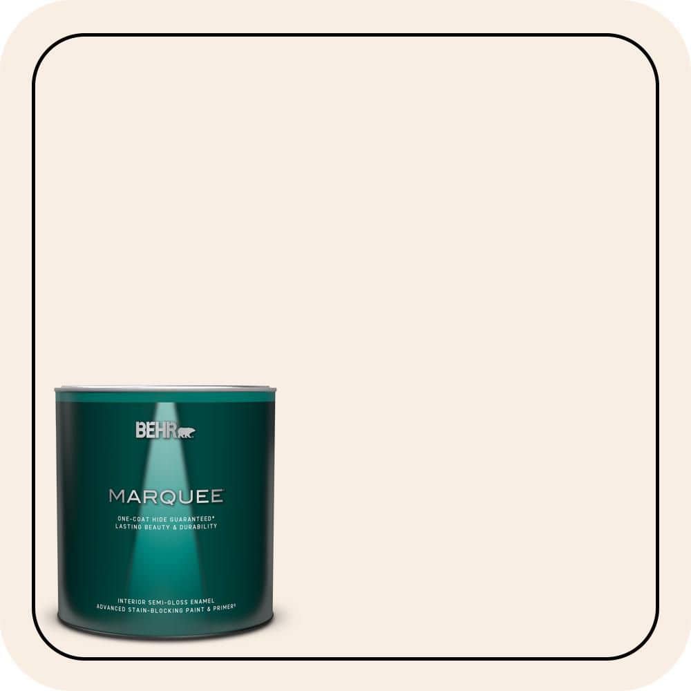 1 qt. #250C-1 Bermuda Shell Semi-Gloss Enamel Interior Paint & Primer price history on PriceWatchPro
