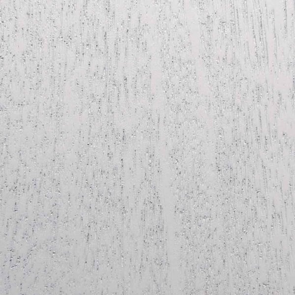 Clopay 4 in. x 3 in. Wood Garage Door Sample in Hemlock Painted White