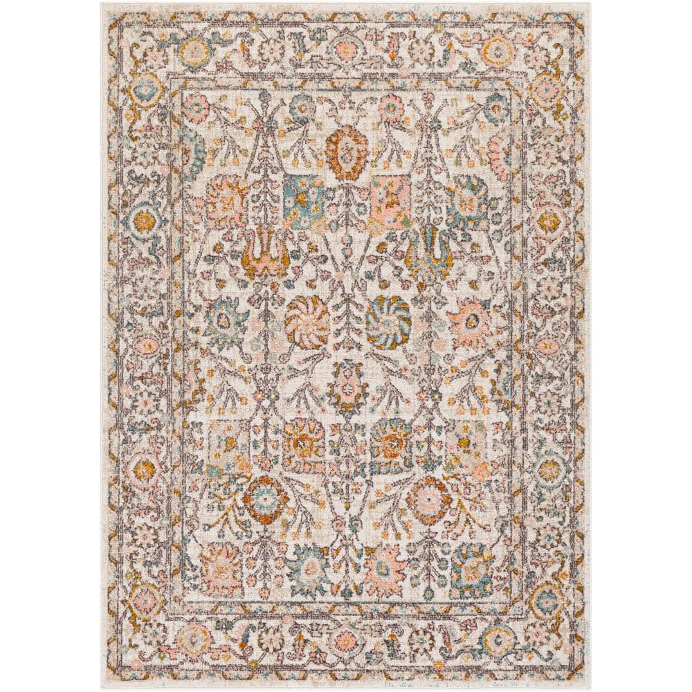 Livabliss Fionn Burnt Orange 5 Ft. 3 In. X 7 Ft. 3 In. Area Rug 