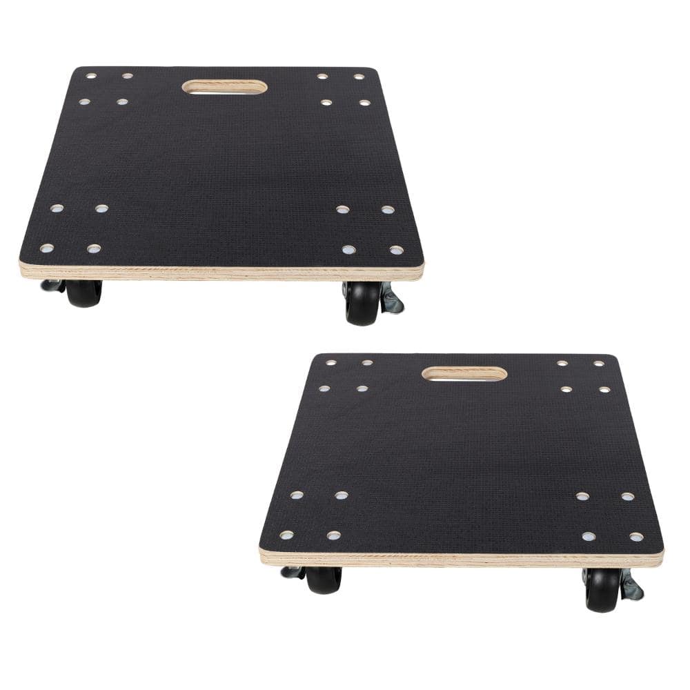 15 In Heavy Duty Wood Furniture Dolly 2 Pack 1320 lb Capacity with 4 Swivel Casters (2 Brakes) for Moving Piano Fridge price history on PriceWatchPro