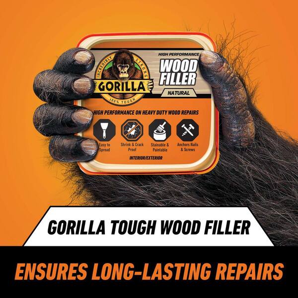 16 oz. Natural Wood Filler Tub (6 per case)