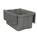 26-Gal. Commercial Flip Top Tote in Gray