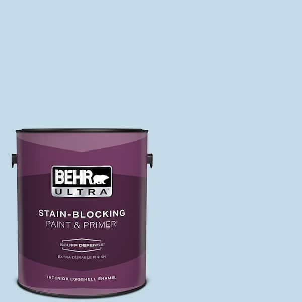 BEHR ULTRA 1 gal. Home Decorators Collection #HDC-CT-15 Summer Sky Extra Durable Eggshell Enamel Interior Paint & Primer