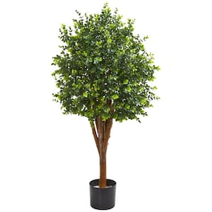 Indoor/Outdoor 4 ft. Eucalyptus Artificial Tree UV Resistant