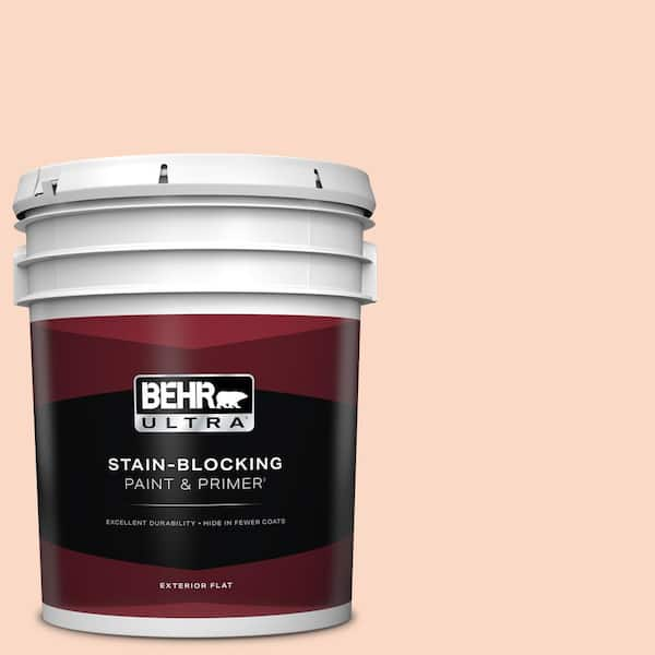 BEHR ULTRA 5 gal. #240C-2 Heavenly Song Flat Exterior Paint & Primer