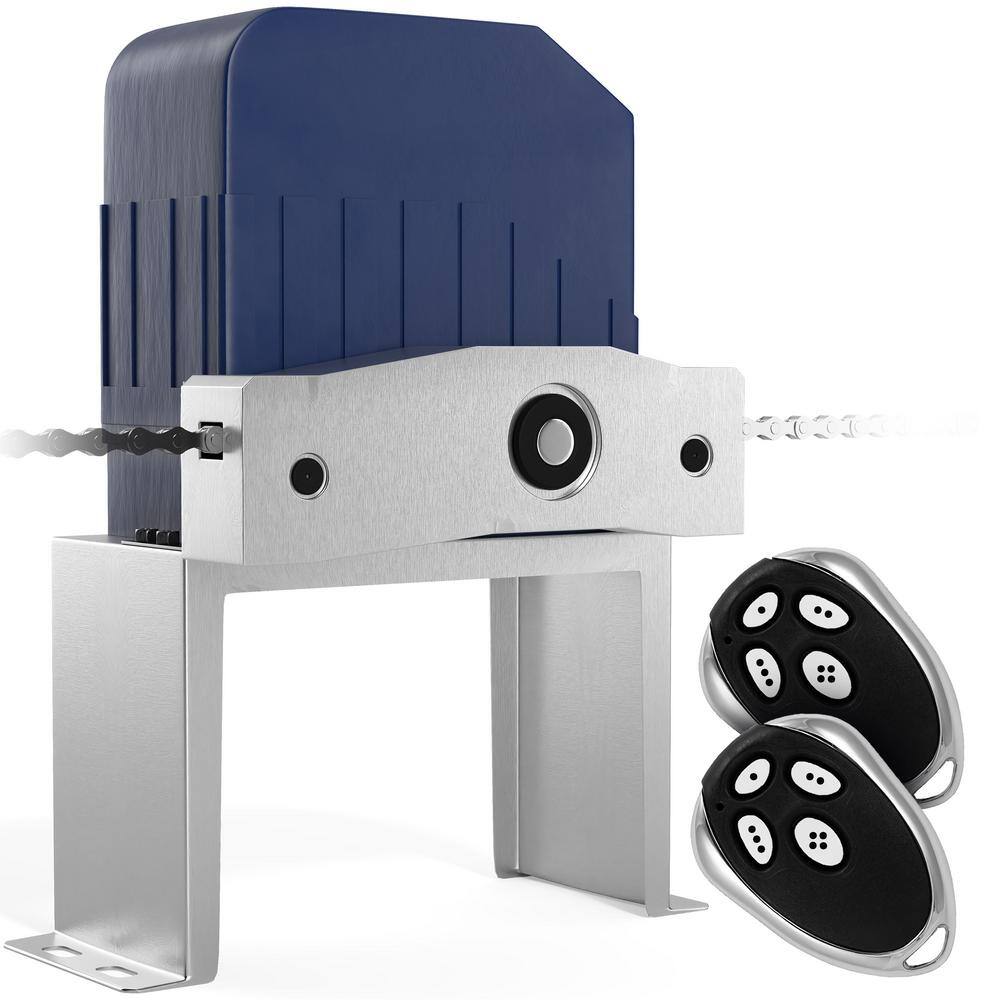 ALEKO 1400 lb 40 ft Sliding Gate Opener Kit with Wireless Keypad