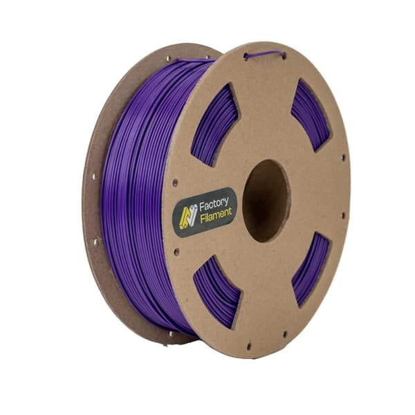 1. 75mm Violet PLA 3D Printer Filament, 1 KG Spool, Dimensional Accuracy +/-0.02 mm
