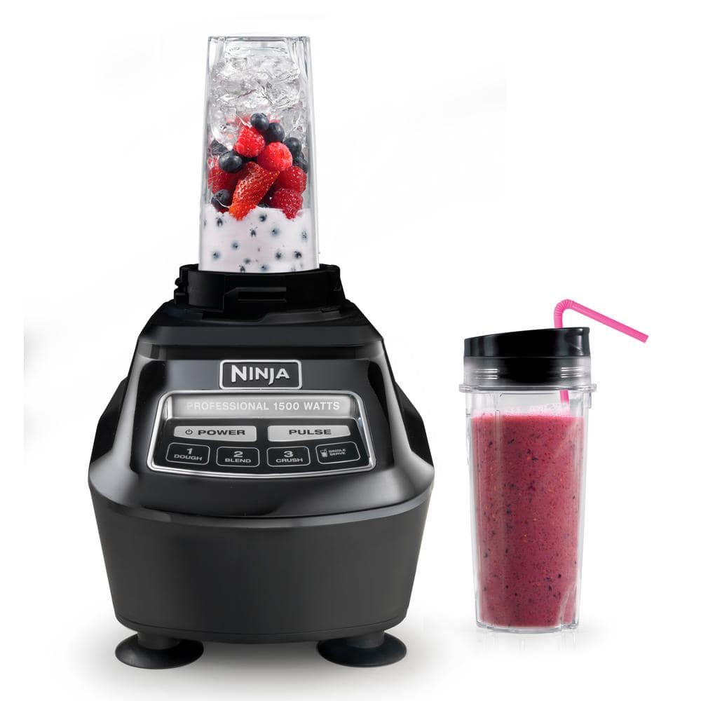 Ninja Ninja® Blender and Mega Kitchen System® with 4 Functions, 72 oz. Pitcher, 64 oz. Bowl, and (2) 24 oz. To-Go Cups