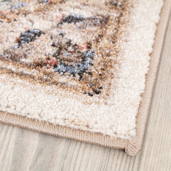 Concord Global Trading Cashmere Ivory 7 ft. x 9 ft. Traditional