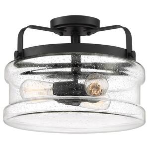 Quoizel Danbury 2-Light Earth Black Vanity Light DNY8602EK