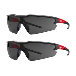 Safety Glasses with Tinted Fog-Free Lenses (2-Pack)