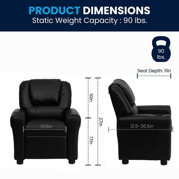 Kids Recliner with Cup Holder DG-ULT-KID- – BizChair