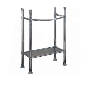 Retrospect Console Table Legs in Polished Chrome