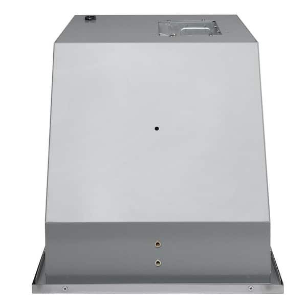 Ancona Pro 28 in. 600 CFM Ducted Insert Range Hood in Stainless