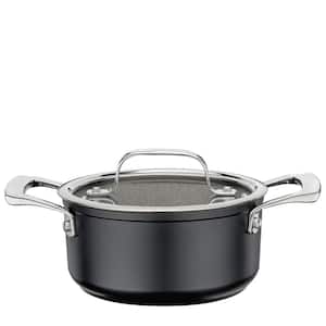 Meridian Intense Pro 1.5 qt. Stainless/Aluminum Stockpot with Lid 6 in.